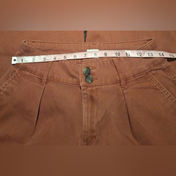 A New Day Women's Rust Colored Hi-Rise Balloon Jeans Size 4x 25 Stretch EUC - Picture 2 of 8